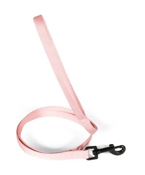 Laisse nylon classique 20mm 1,20m rose pour chien de Zolux - Produit pour animaux dans Z002