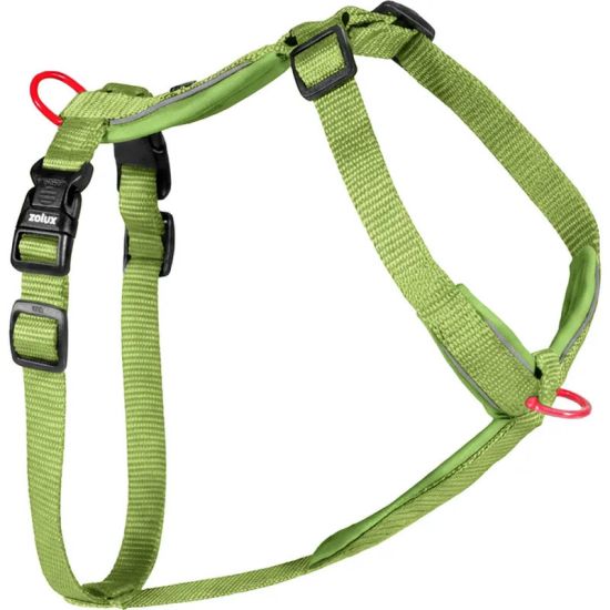 Harnais nylon premium 15mm 30/40 kaki pour chien de Zolux - Produit pour animaux dans Z002
