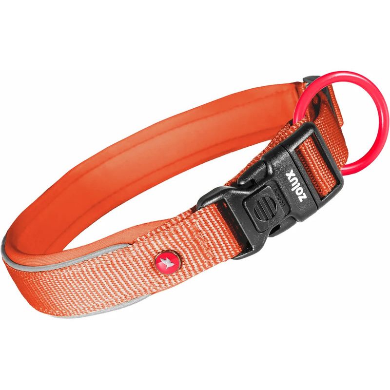 Collier nylon premium 25mm 50/55 rouille pour chien de Zolux - Produit pour animaux dans Z002