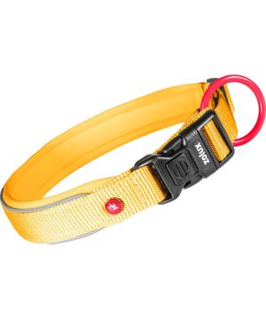 Collier nylon premium 20mm 35/40 jaune pour chien de Zolux - Produit pour animaux dans Z002