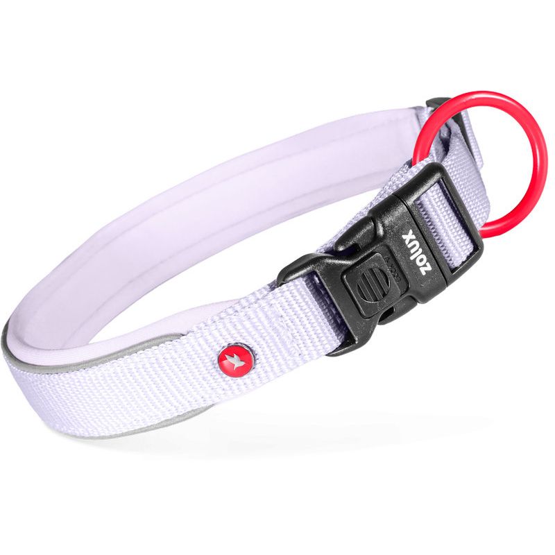 Collier nylon premium 15mm 25/30 lilas pour chien de Zolux - Produit pour animaux dans Z002