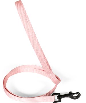 Laisse nylon classique 10mm 1,20m rose pour chien de Zolux - Produit pour animaux dans Z002