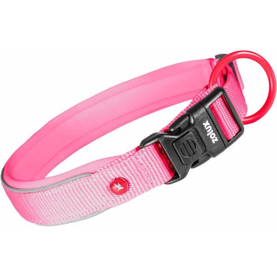 Collier nylon premium 20mm 40/45 fuschia pour chien de Zolux - Produit pour animaux dans Z002