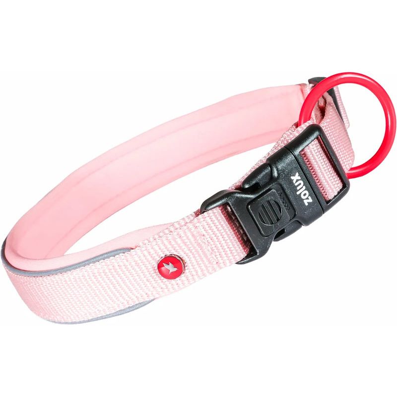 Collier nylon premium 25mm 45/50 rose pour chien de Zolux - Produit pour animaux dans Z002