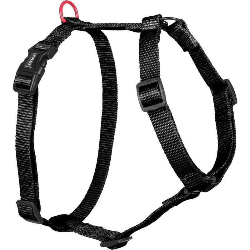 Harnais nylon classique 20mm 45/68 noir pour chien de Zolux - Produit pour animaux dans Z002