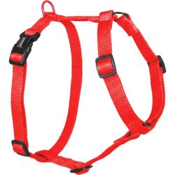 Harnais nylon classique 20mm 45/68 rouge pour chien de Zolux - Produit pour animaux dans Z002