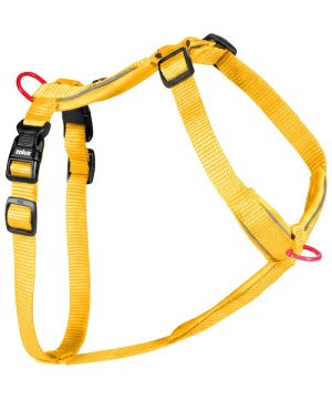 Harnais nylon premium 15mm 30/40 jaune pour chien de Zolux - Produit pour animaux dans Z002