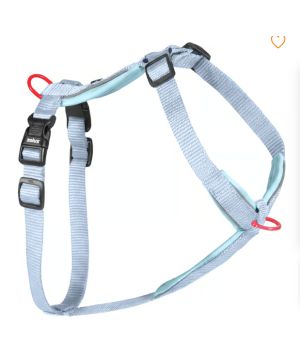 Harnais nylon premium 15mm 30/40 ciel pour chien de Zolux - Produit pour animaux dans Z002