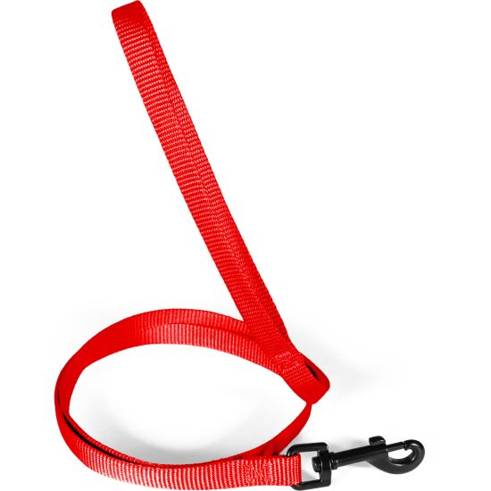 Laisse nylon classique 15mm 1,20m rouge pour chien de Zolux - Produit pour animaux dans Z002