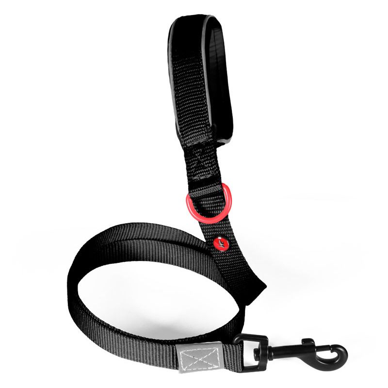 Laisse nylon premium 15mm 1,20m noir pour chien de Zolux - Produit pour animaux dans Z002