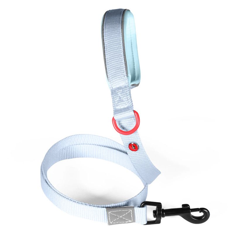 Laisse nylon premium 20mm 1,20m ciel pour chien de Zolux - Produit pour animaux dans Z002