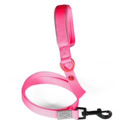 Laisse nylon premium 20mm 1,20m fuschia pour chien de Zolux - Produit pour animaux dans Z002