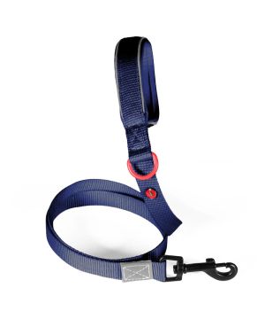 Laisse nylon premium 20mm 1,20m marine pour chien de Zolux - Produit pour animaux dans Z002