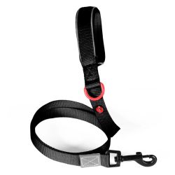 Laisse nylon premium 20mm 1,20m noir pour chien de Zolux - Produit pour animaux dans Z002