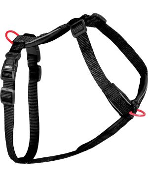 Harnais nylon premium 15mm 38/56 noir pour chien de Zolux - Produit pour animaux dans Z002