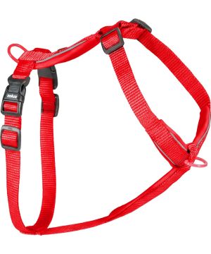 Harnais nylon premium 15mm 38/56 rouge pour chien de Zolux - Produit pour animaux dans Z002