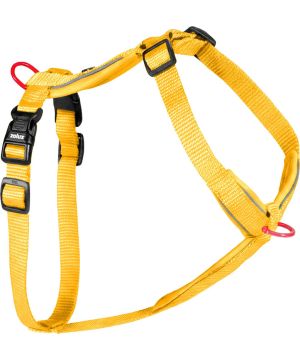 Harnais nylon premium 25mm 65/97 jaune pour chien de Zolux - Produit pour animaux dans Z002