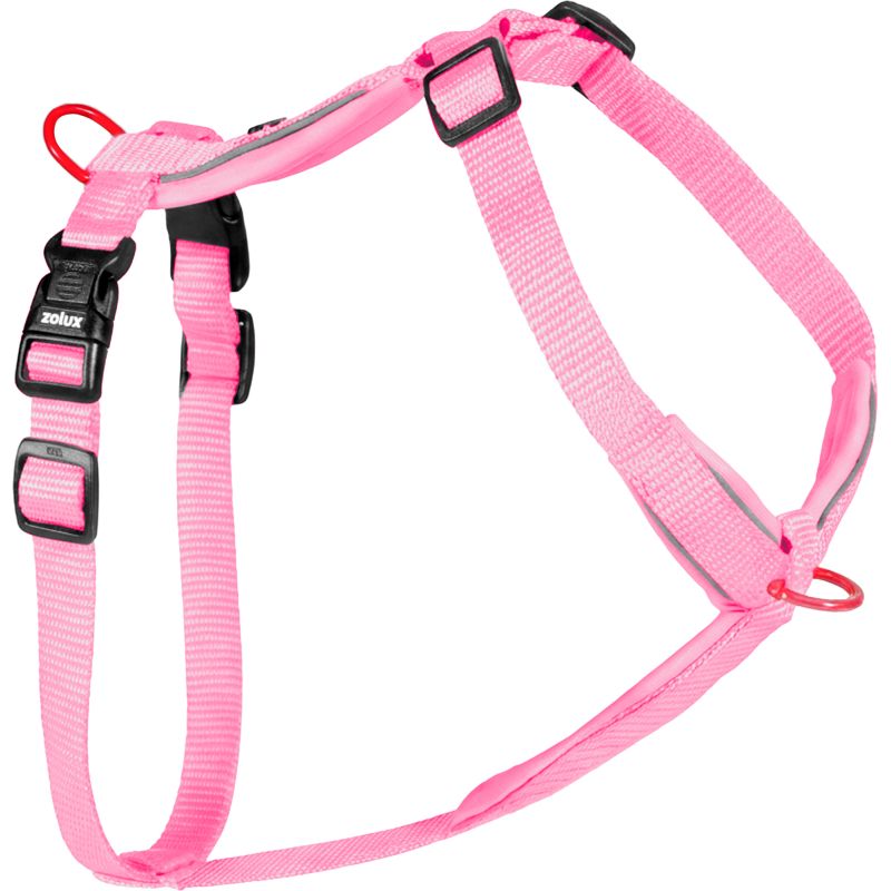 Harnais nylon premium 20mm 50/74 fuschia pour chien de Zolux - Produit pour animaux dans Z002