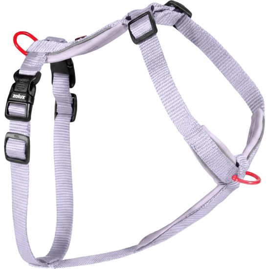 Harnais nylon premium 25mm 65/97 lilas pour chien de Zolux - Produit pour animaux dans Z002