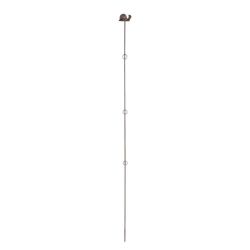 /TUTEUR DROIT 175CM FONTE BRUN de Esschert design - deco maison et jardin dans E058