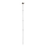 /TUTEUR DROIT 175CM FONTE BRUN de Esschert design - deco maison et jardin dans E058