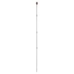 /TUTEUR DROIT 175CM FONTE BRUN de Esschert design - deco maison et jardin dans E058