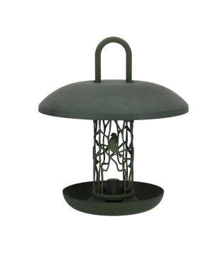 Mangeoire Boule Recyclée Avec Plateau Pour Décoration De Jardin Et Maison de Esschert design - deco maison et jardin dans E058