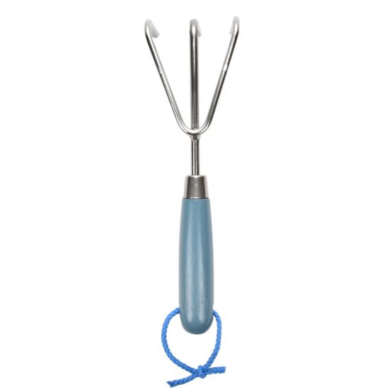 Râteau bleu pour le jardin de Esschert design - deco maison et jardin dans E058