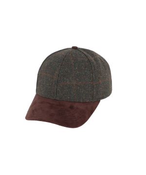 Casquette Tartan Verte de Esschert design - deco maison et jardin dans E058