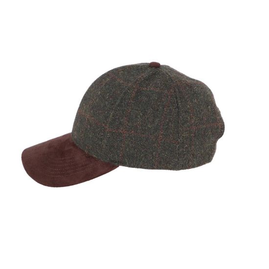 Casquette Tartan Verte de Esschert design - deco maison et jardin dans E058
