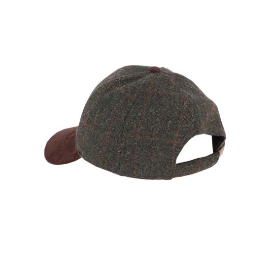 Casquette Tartan Verte de Esschert design - deco maison et jardin dans E058