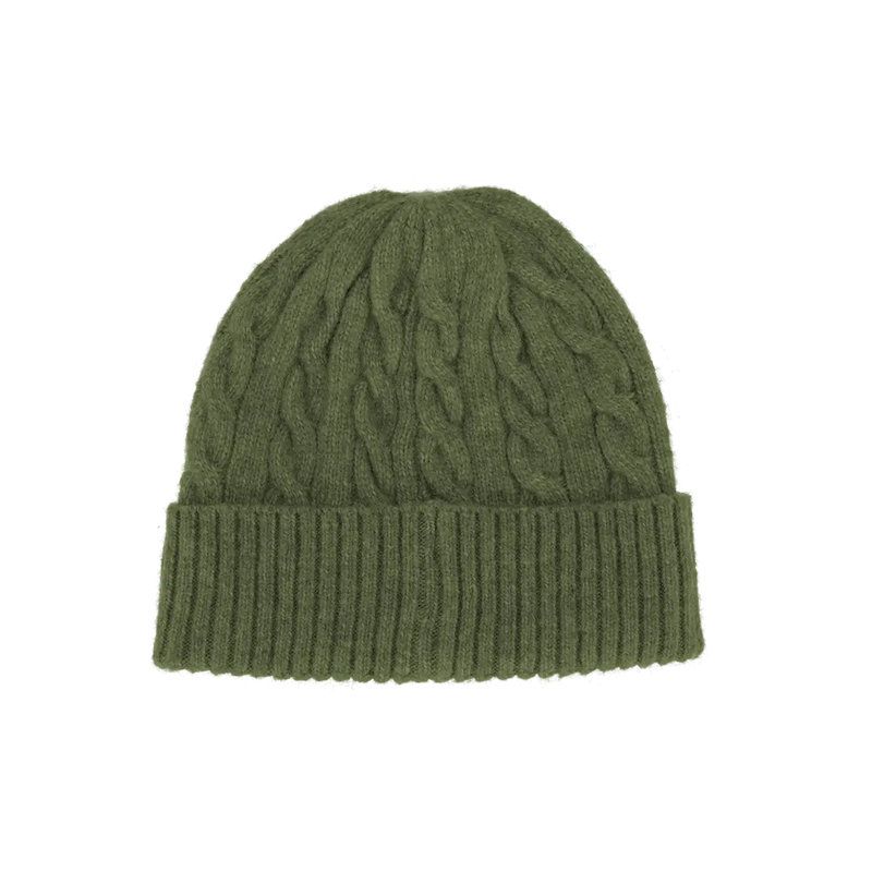 Bonnet vert torsadé de Esschert design - deco maison et jardin dans E058