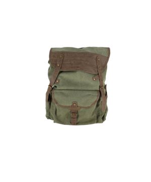 Sac à dos vert en toile de Esschert design - deco maison et jardin dans E058