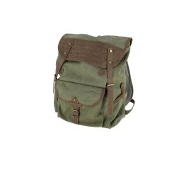 Sac à dos vert en toile de Esschert design - deco maison et jardin dans E058