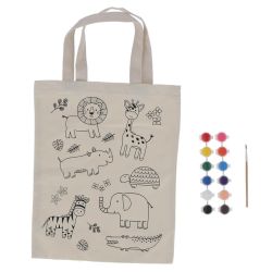 Sac à colorier jungle, créatif de Esschert design - deco maison et jardin dans E058