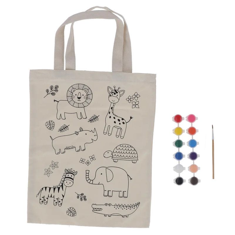 Sac à colorier jungle, créatif de Esschert design - deco maison et jardin dans E058