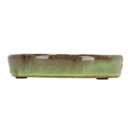Soucoupe Vernie Verte 15cm Pour Décoration Jardin Maison de Esschert design - deco maison et jardin dans E058