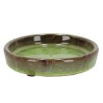 Soucoupe Vernie Verte 15cm Pour Décoration Jardin Maison de Esschert design - deco maison et jardin dans E058