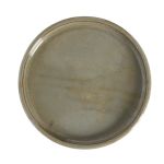 Soucoupe vernie gris 25cm pour décoration jardin et intérieur de Esschert design - deco maison et jardin dans E058