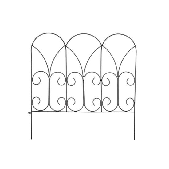 Bordure De Jardin En Métal Avec Volutes Pour Aménagement Extérieur de Esschert design - deco maison et jardin dans E058