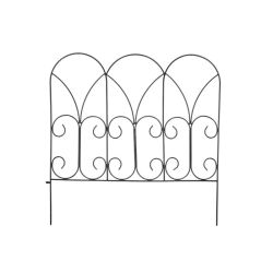 Bordure De Jardin En Métal Avec Volutes Pour Aménagement Extérieur de Esschert design - deco maison et jardin dans E058