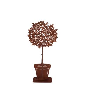 Rosier Tige En Pot Pour Décoration Jardin Et Maison de Esschert design - deco maison et jardin dans E058