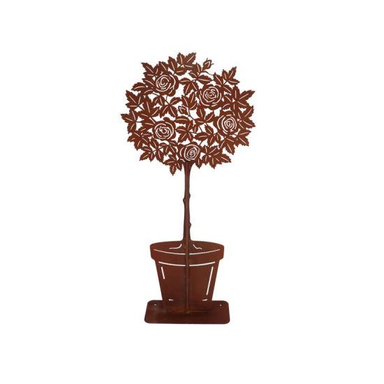 Rosier Tige En Pot Pour Décoration Jardin Et Maison de Esschert design - deco maison et jardin dans E058