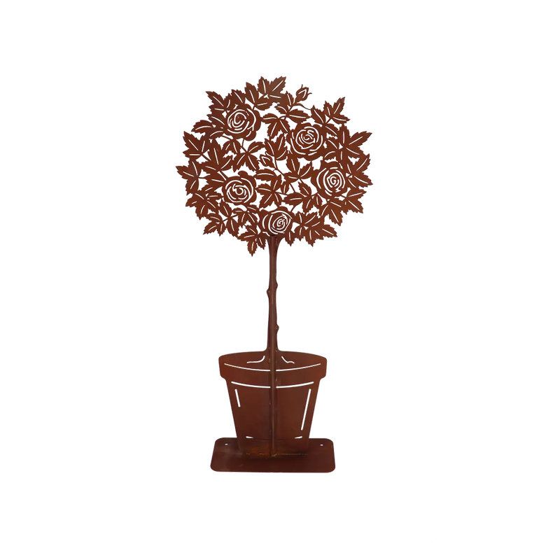 Rosier Tige En Pot Pour Décoration Jardin Et Maison de Esschert design - deco maison et jardin dans E058