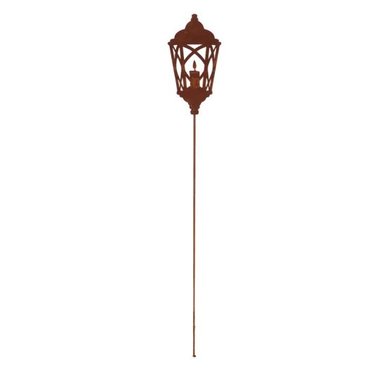 Piquet De Jardin Lanterne En Rouille Pour Décoration Extérieure de Esschert design - deco maison et jardin dans E058