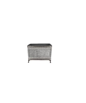 Pot Rectangle Sur Pieds En Zinc Pour Décoration Jardin Et Maison de Esschert design - deco maison et jardin dans E058
