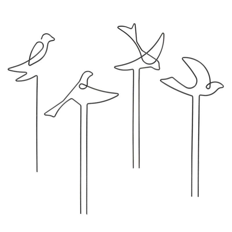 Tuteur De Plante Intérieur Avec Oiseaux Pour Décoration Jardin Maison de Esschert design - deco maison et jardin dans E058