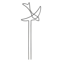 Tuteur De Plante Intérieur Avec Oiseaux Pour Décoration Jardin Maison de Esschert design - deco maison et jardin dans E058
