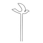 Tuteur De Plante Intérieur Avec Oiseaux Pour Décoration Jardin Maison de Esschert design - deco maison et jardin dans E058