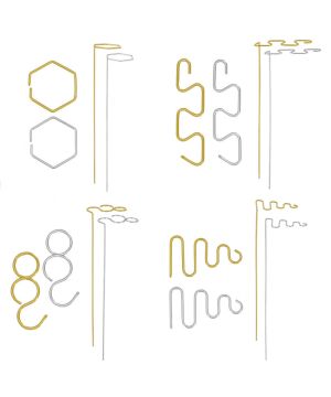 Tuteur orchidées géométrique décoratif pour jardin et maison de Esschert design - deco maison et jardin dans E058